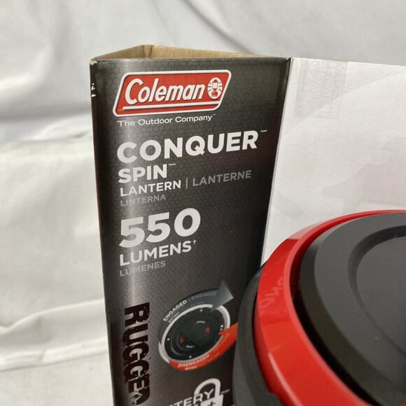 Coleman Conquer Spin Lantern 550 Lumens Rugged Camping Outdoors Hiking LED - Picture 4 of 11